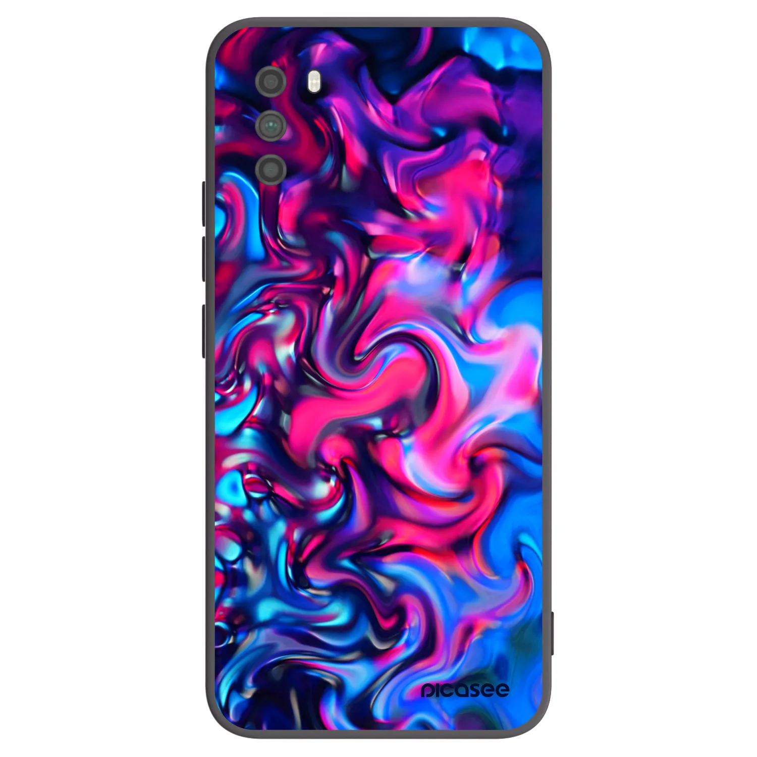 Picasee Xiaomi Poco M3 Hülle - Schwarzes Silikon - Redlight