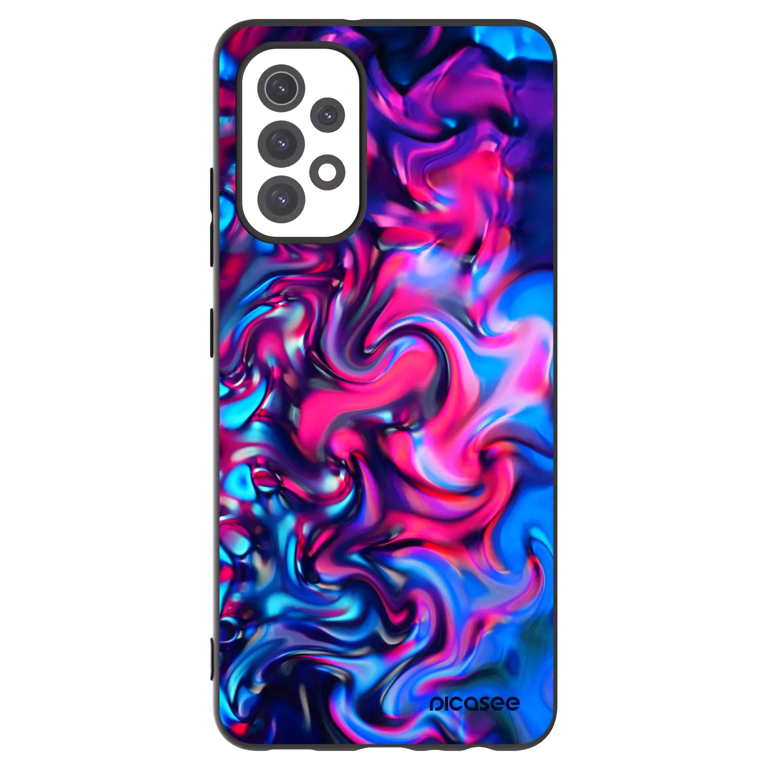 Picasee Samsung Galaxy A32 5G A326B Hülle - Schwarzes Silikon - Redlight