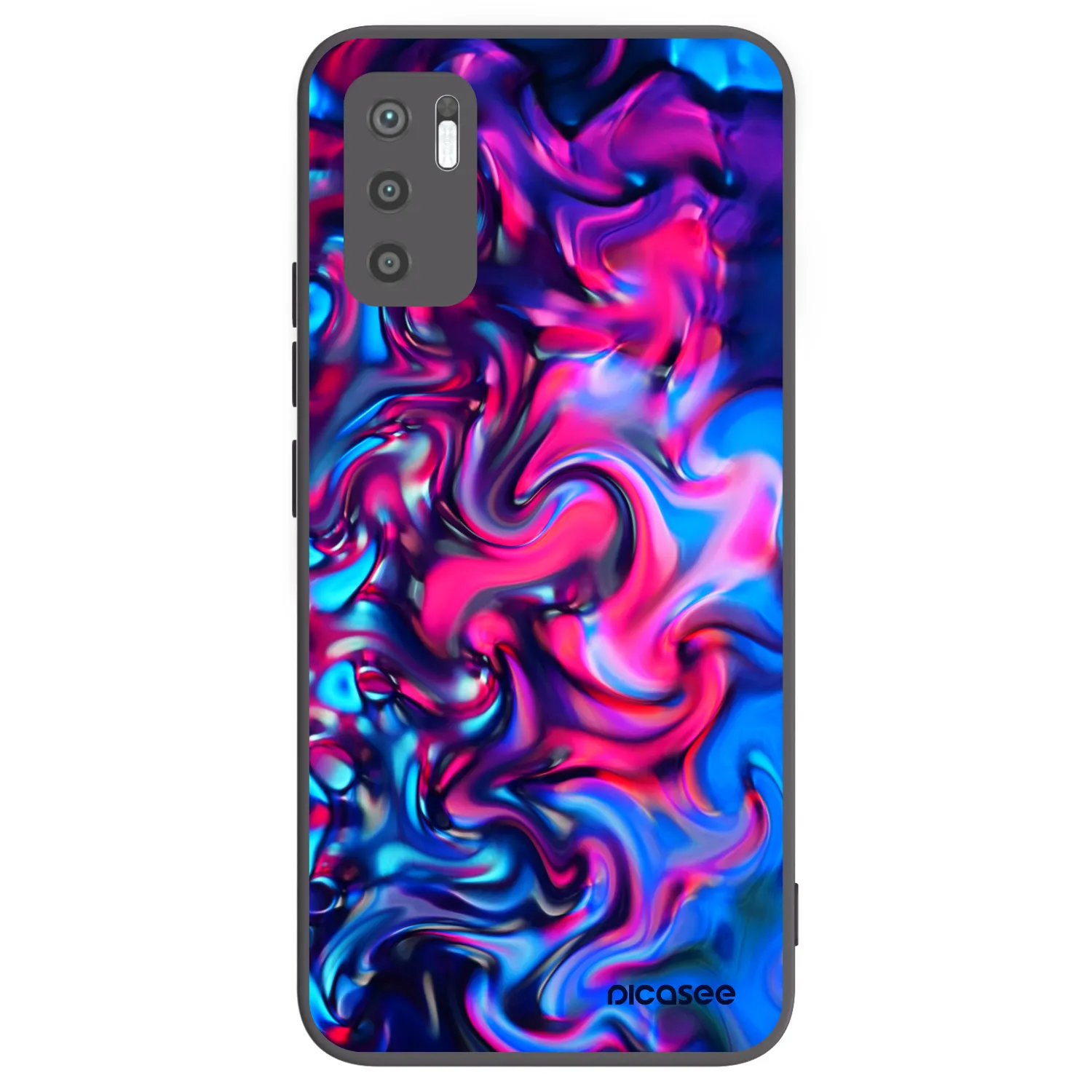 Picasee Xiaomi Redmi Note 10 5G Hülle - Schwarzes Silikon - Redlight