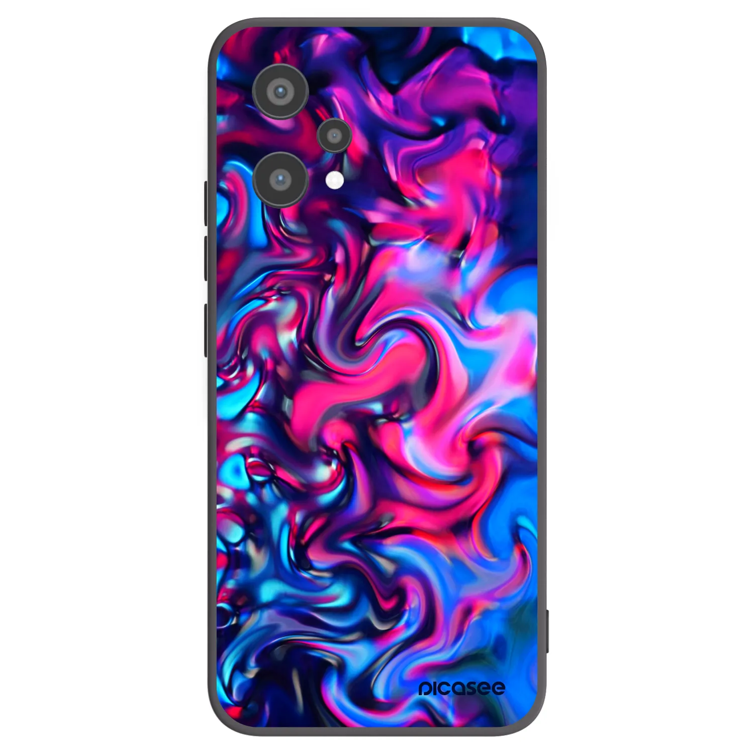 Picasee Realme 9 Pro 5G Hülle - Schwarzes Silikon - Redlight