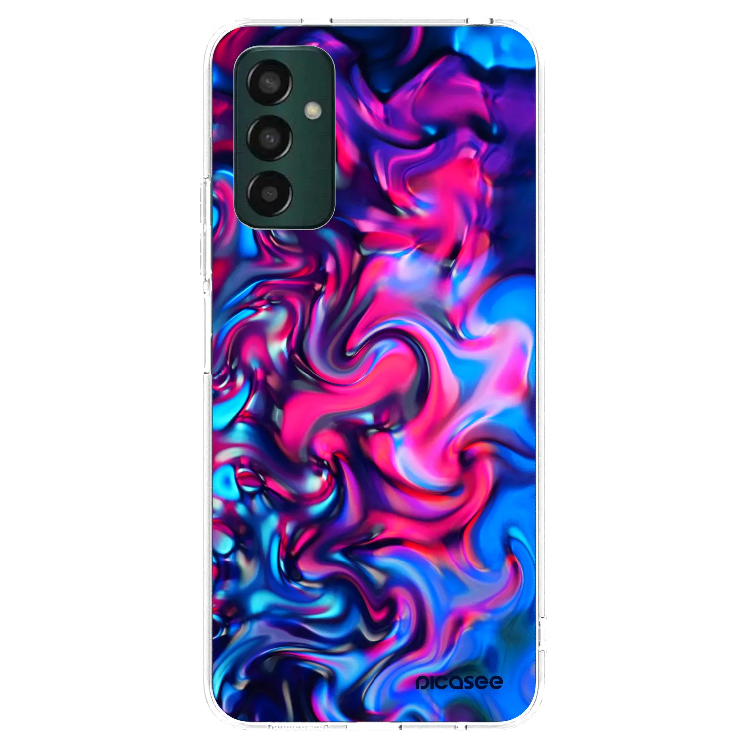 Picasee Samsung Galaxy M23 5G Hülle - Transparentes Silikon - Redlight
