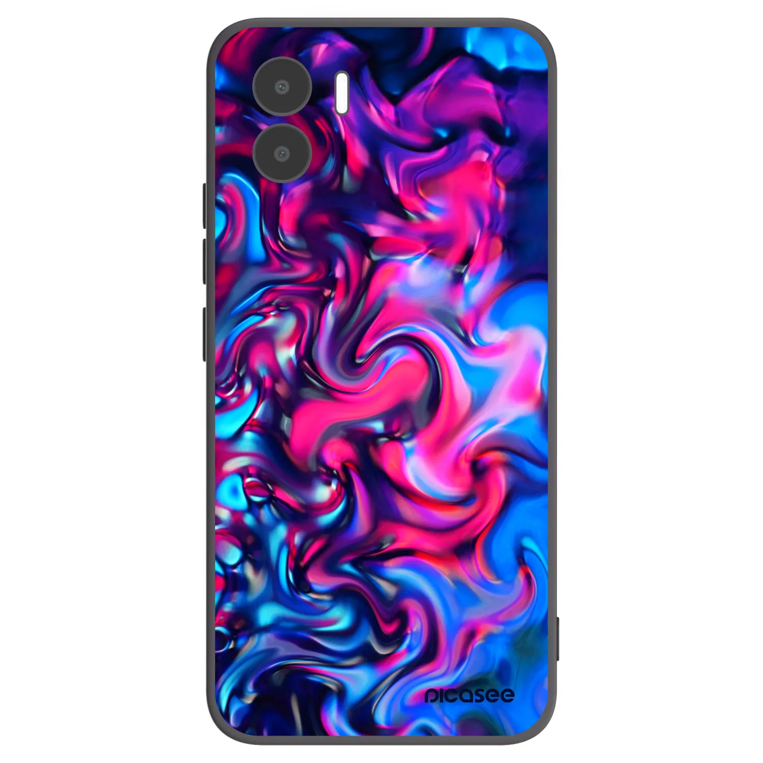 Picasee Xiaomi Redmi A1 Hülle - Schwarzes Silikon - Redlight