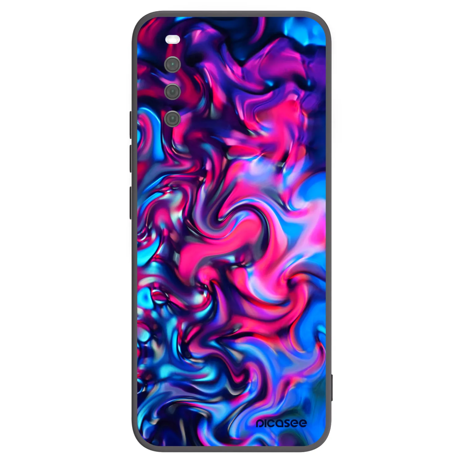 Picasee Sony Xperia 10 III Hülle - Schwarzes Silikon - Redlight