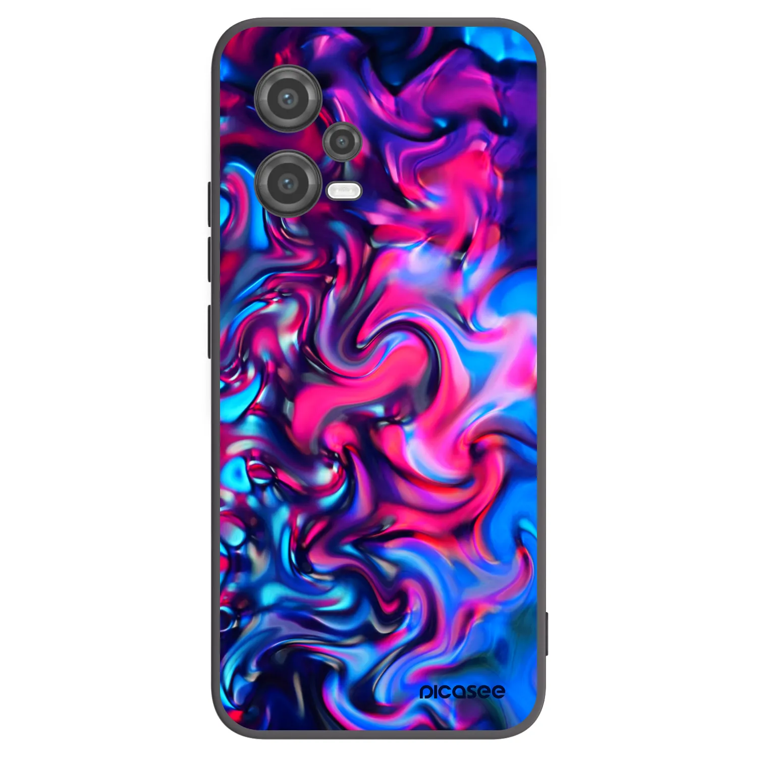 Picasee Xiaomi Poco X5 Hülle - Schwarzes Silikon - Redlight