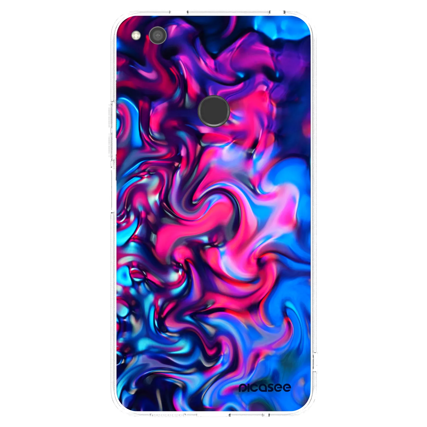 Picasee Huawei P9 Lite 2017 Hülle - Transparentes Silikon - Redlight