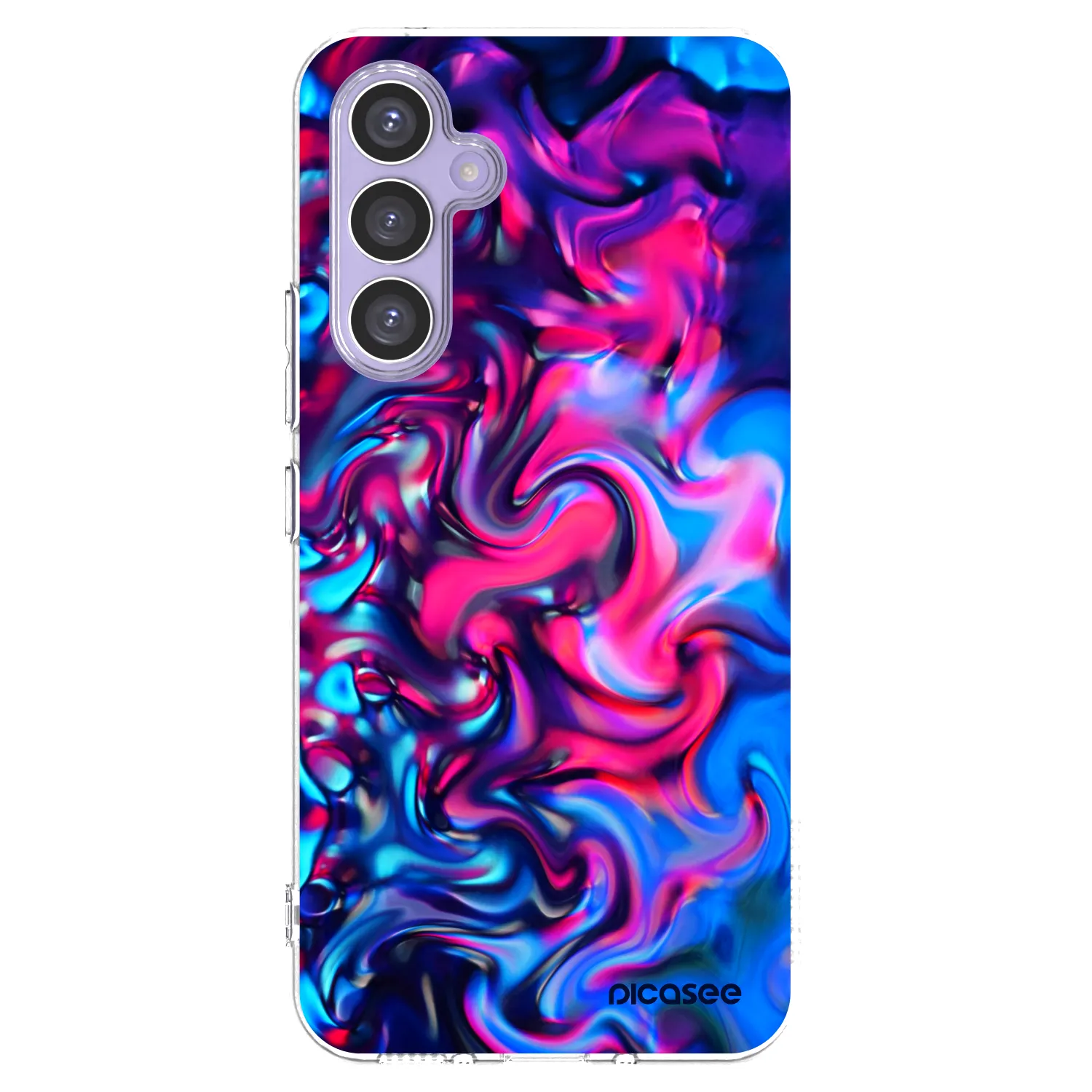 Picasee Samsung Galaxy A54 5G A546B Hülle - Transparentes Silikon - Redlight