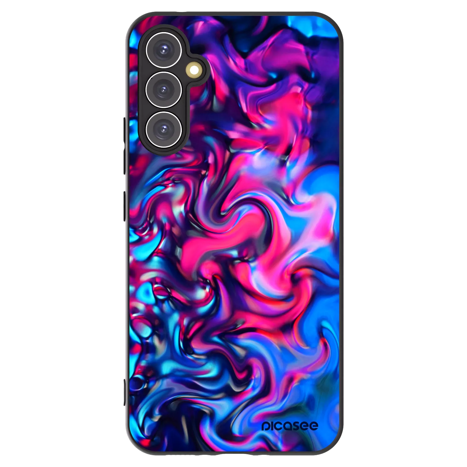 Picasee Samsung Galaxy A34 5G A346B Hülle - Schwarzes Silikon - Redlight