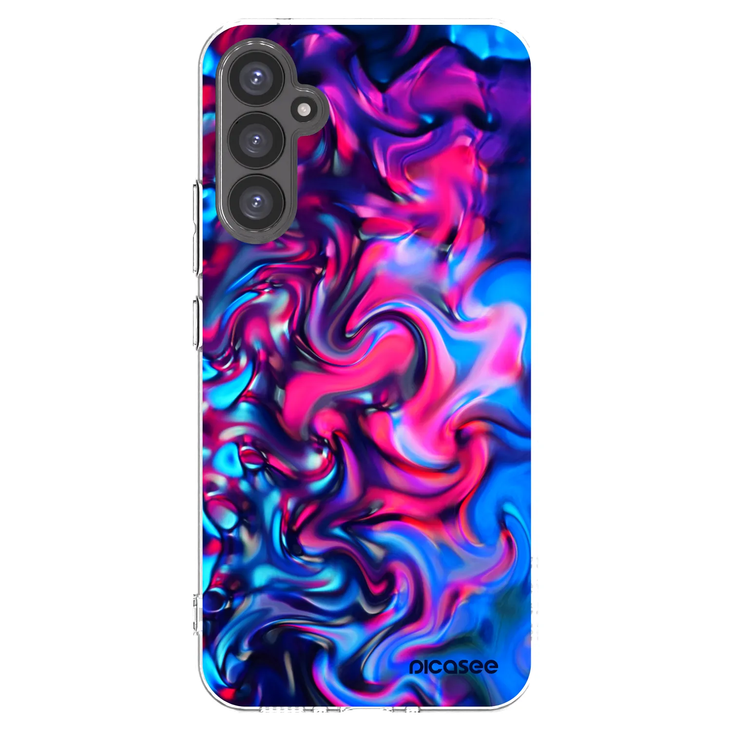 Picasee Samsung Galaxy A34 5G A346B Hülle - Transparentes Silikon - Redlight