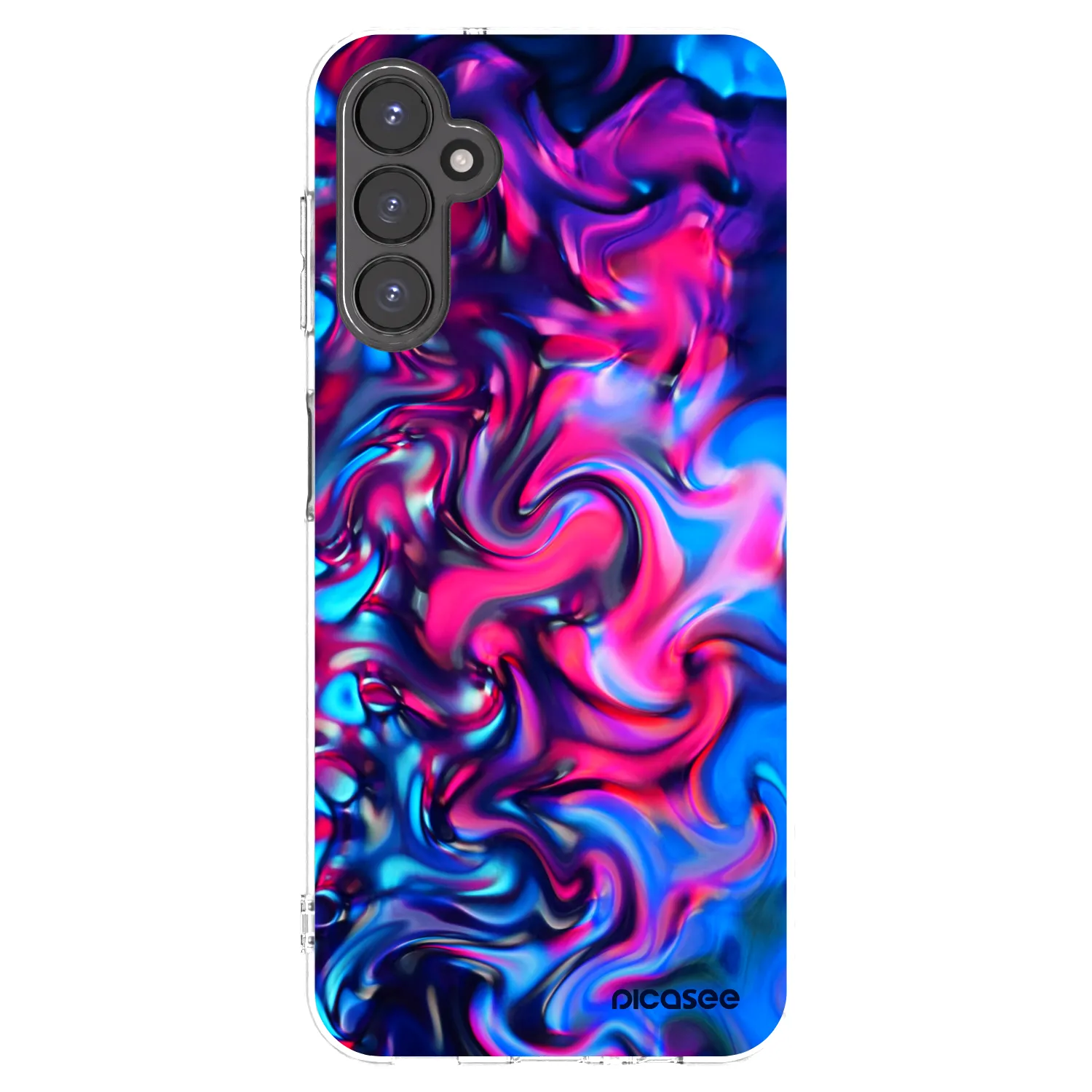 Picasee Samsung Galaxy A14 5G A146P Hülle - Transparentes Silikon - Redlight