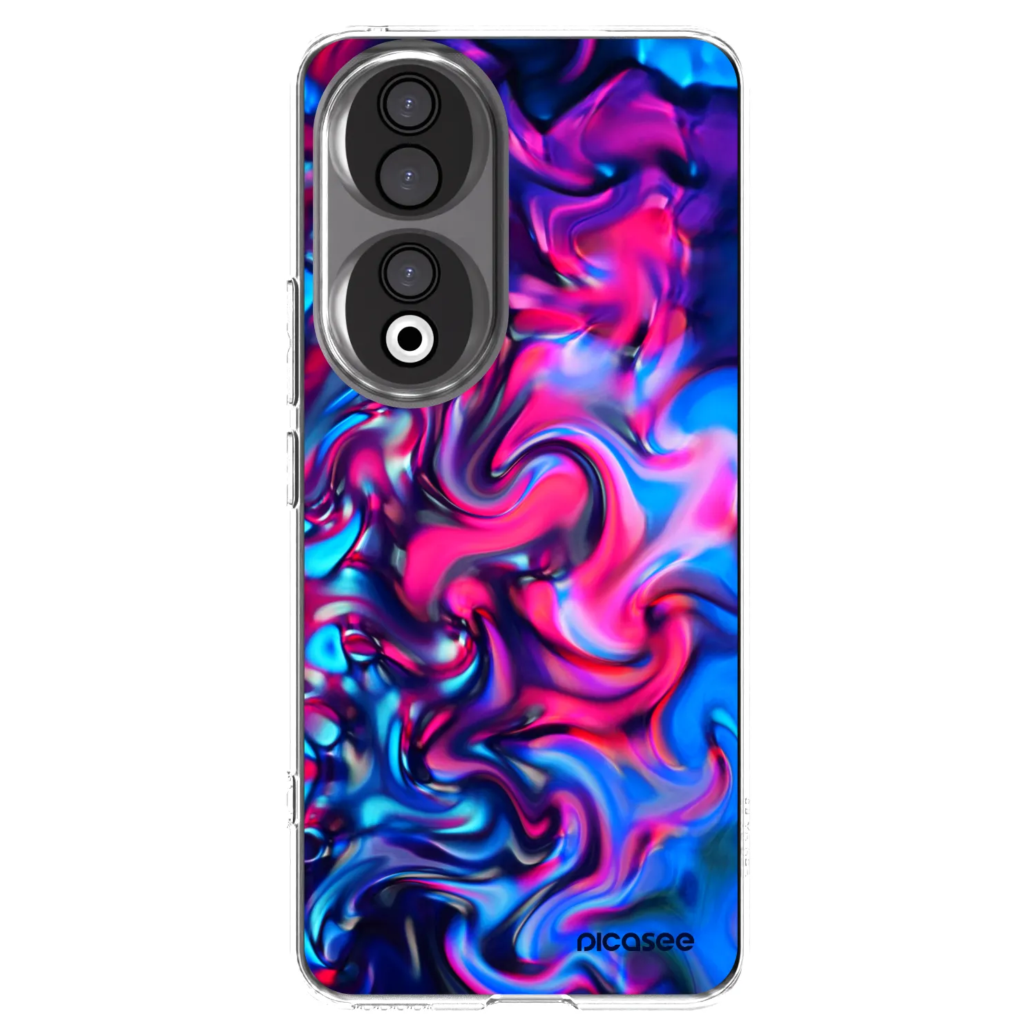Picasee Honor 90 5G Hülle - Transparentes Silikon - Redlight