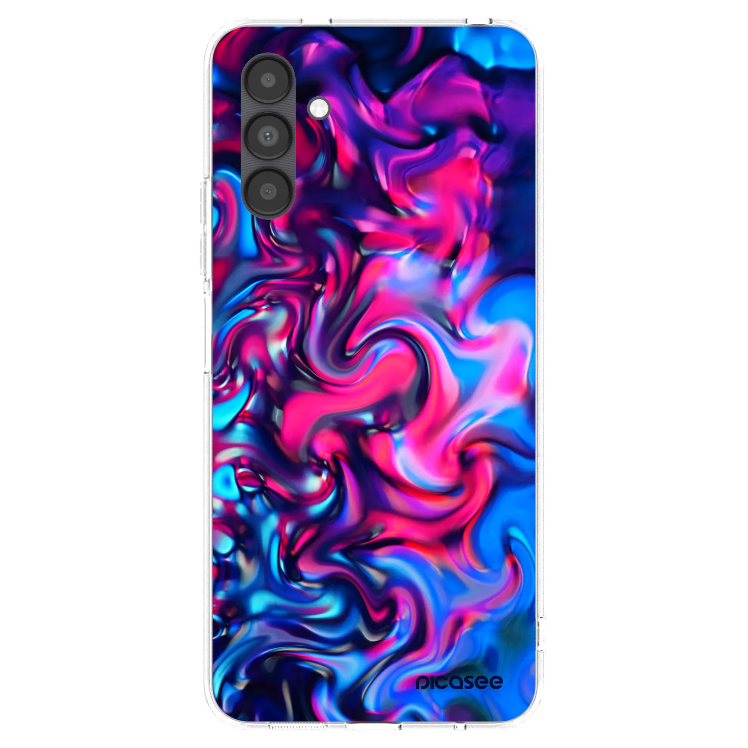 Picasee Samsung Galaxy A04s A047F Hülle - Transparentes Silikon - Redlight