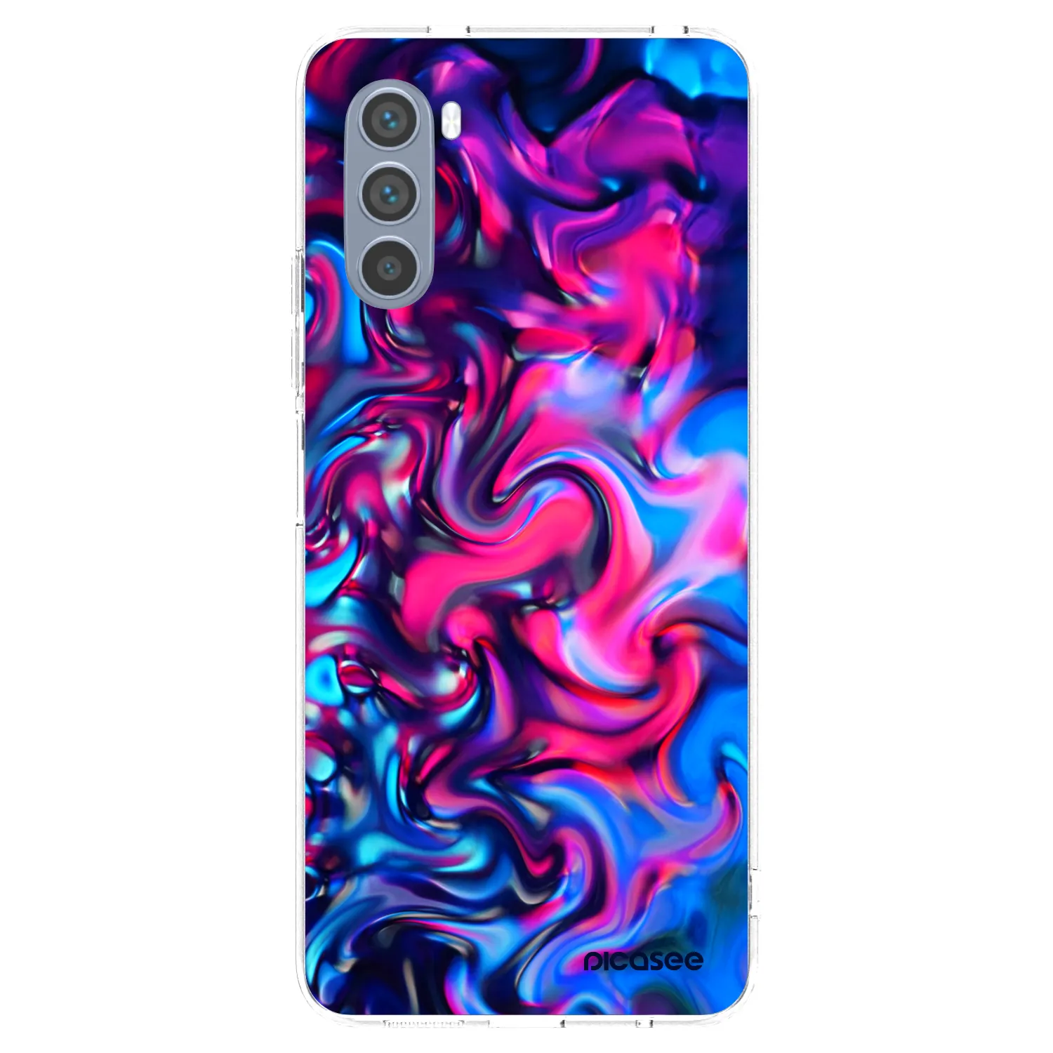 Picasee Motorola Moto G62 Hülle - Transparentes Silikon - Redlight