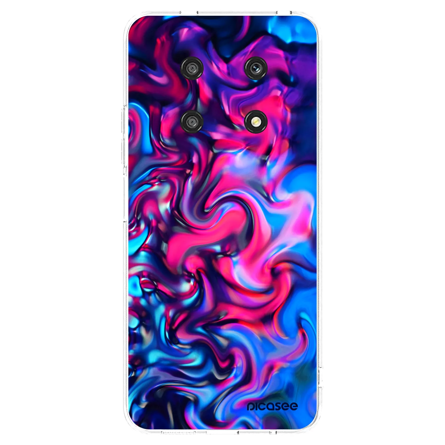 Picasee Honor Magic4 Lite 5G Hülle - Transparentes Silikon - Redlight