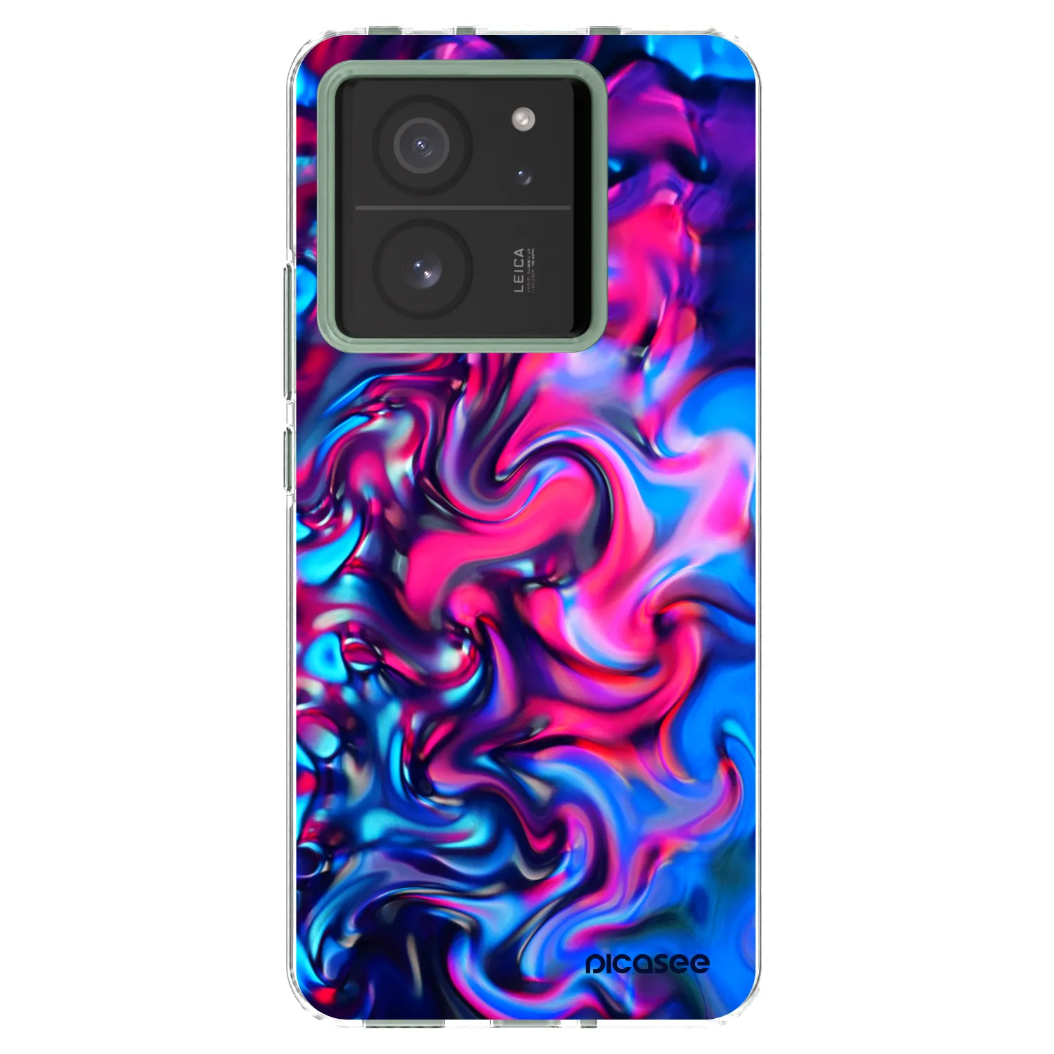 Picasee Xiaomi 13T Pro Hülle - Transparentes Silikon - Redlight
