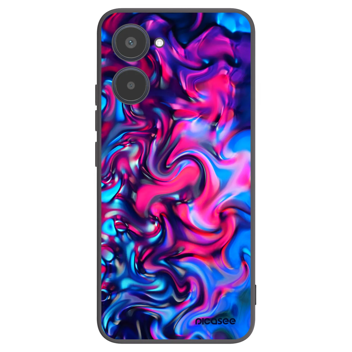 Picasee Realme 10 4G Hülle - Schwarzes Silikon - Redlight