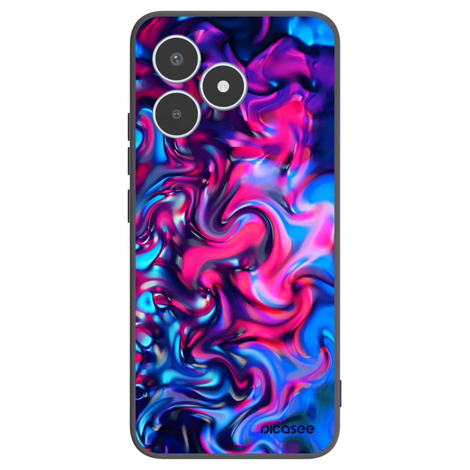 Picasee Realme C53 Hülle - Schwarzes Silikon - Redlight