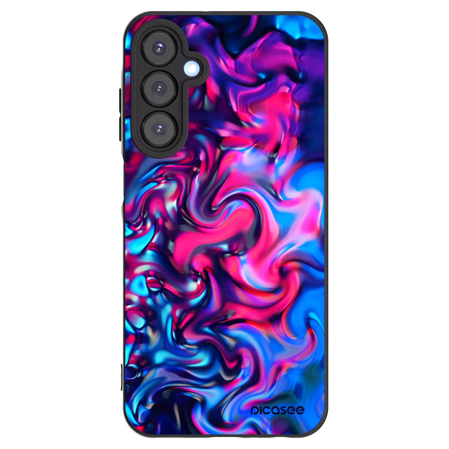 Picasee Samsung Galaxy A25 A256B 5G Hülle - Schwarzes Silikon - Redlight