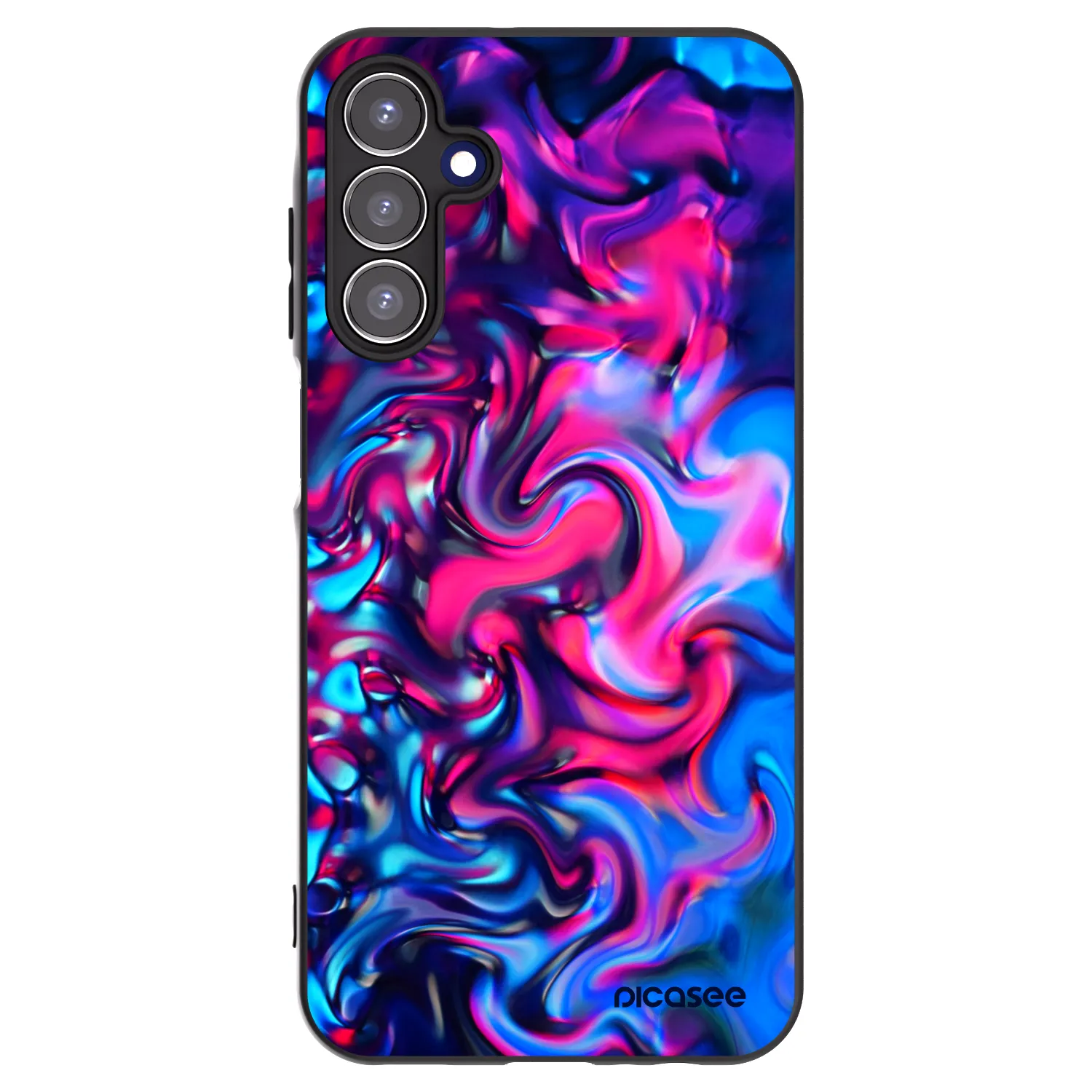 Picasee Samsung Galaxy A15 A156B 5G Hülle - Schwarzes Silikon - Redlight