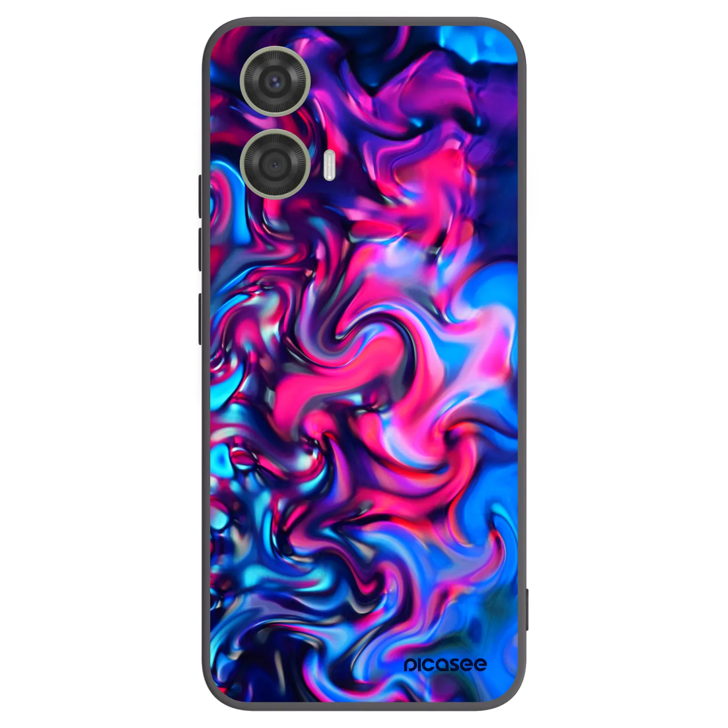 Picasee Motorola Moto G24 Hülle - Schwarzes Silikon - Redlight