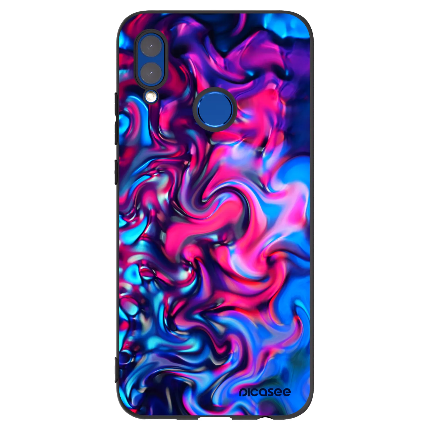 Picasee Huawei P Smart 2019 Hülle - Schwarzes Silikon - Redlight