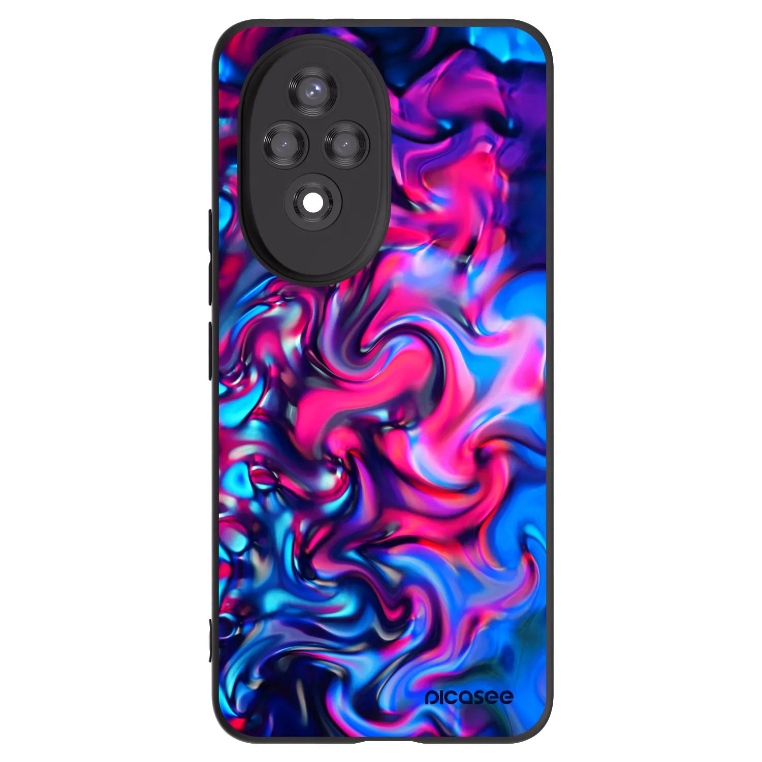 Picasee Honor 200 5G Hülle - Schwarzes Silikon - Redlight