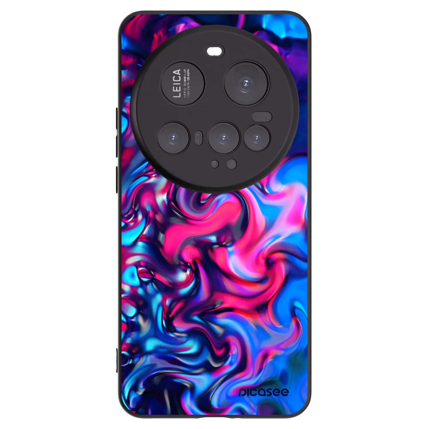 Picasee Xiaomi 15 Ultra Hülle - Schwarzes Silikon - Redlight
