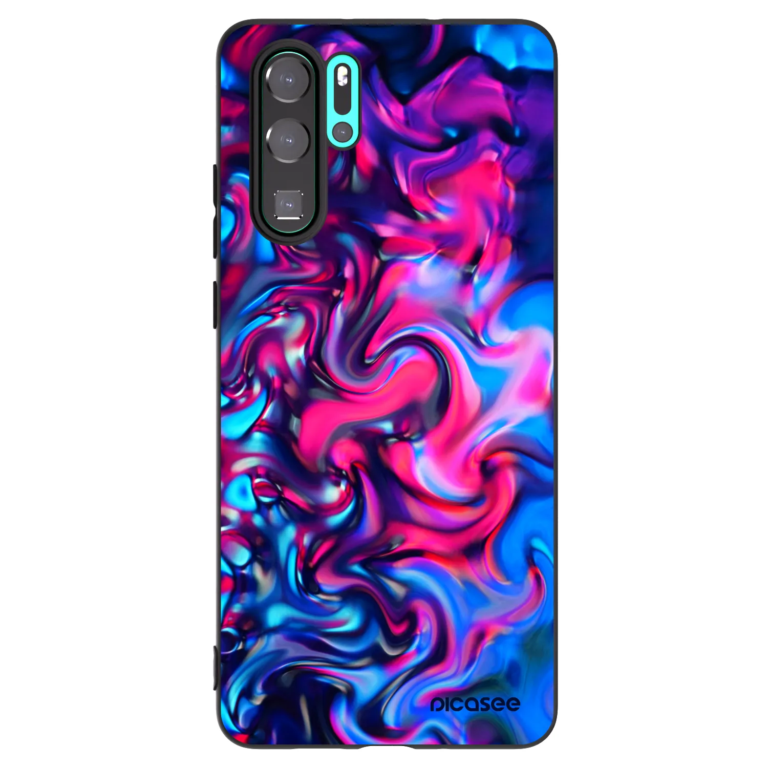 Picasee Huawei P30 Pro Hülle - Schwarzes Silikon - Redlight