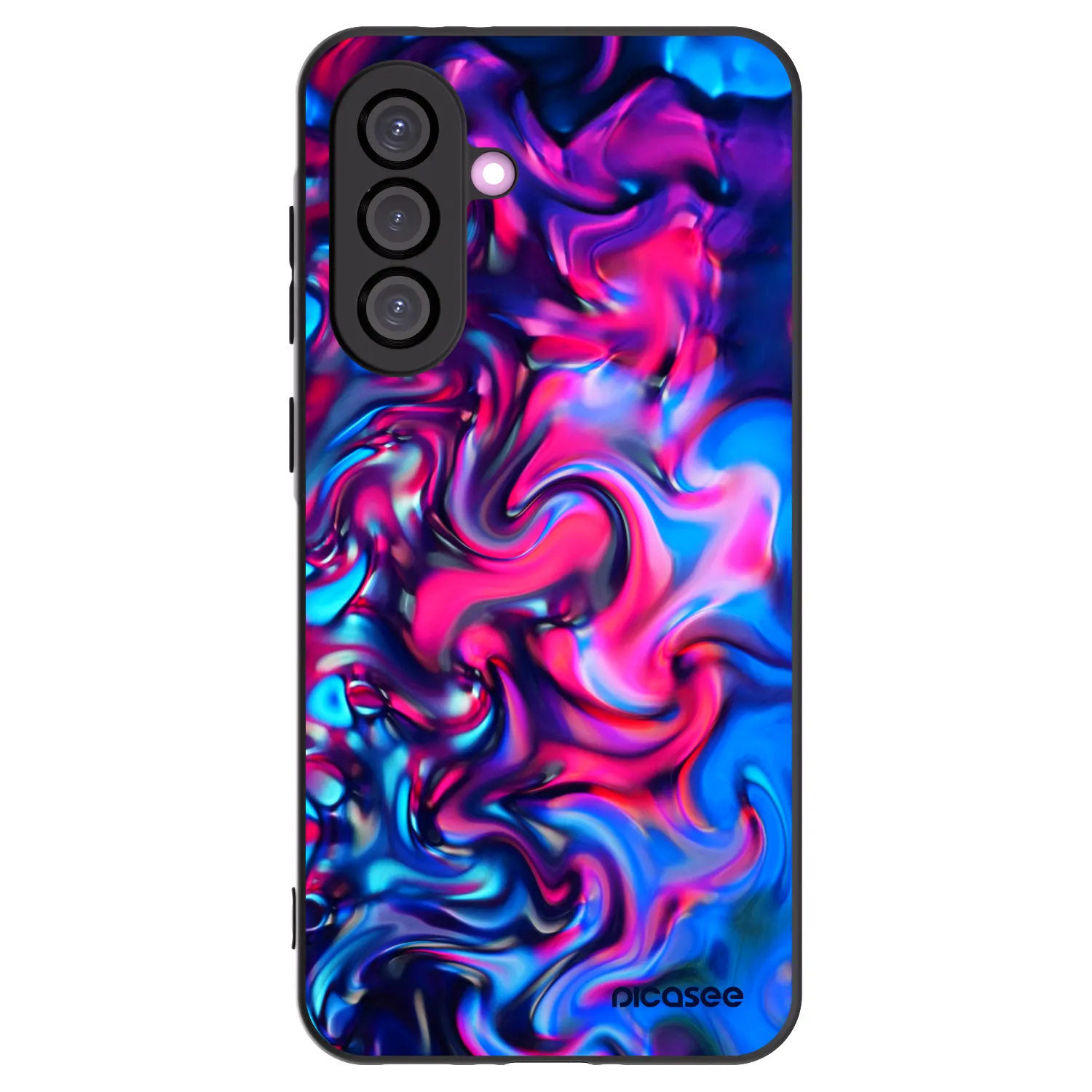 Picasee Samsung Galaxy A56 5G A566B Hülle - Schwarzes Silikon - Redlight