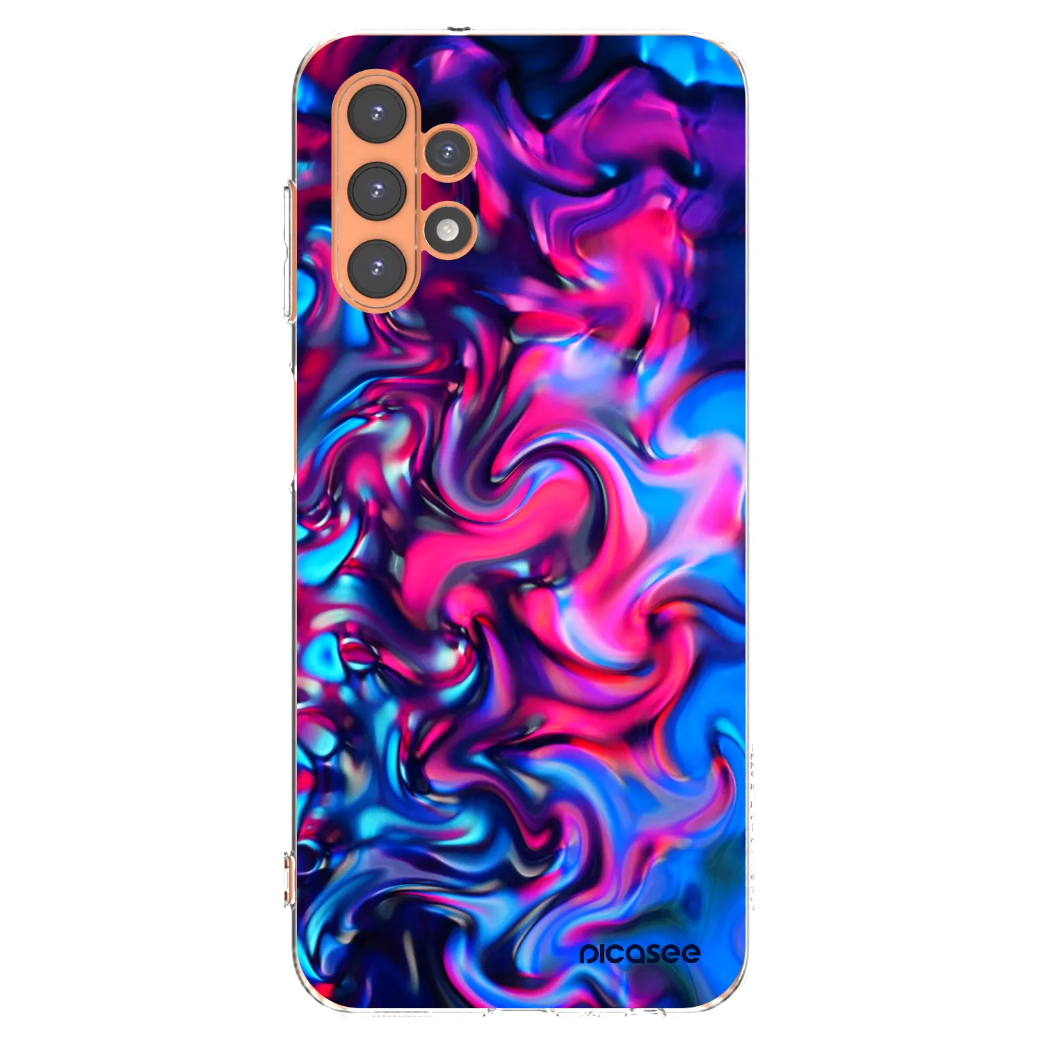 Picasee Samsung Galaxy A13 5G Hülle - Transparentes Silikon - Redlight