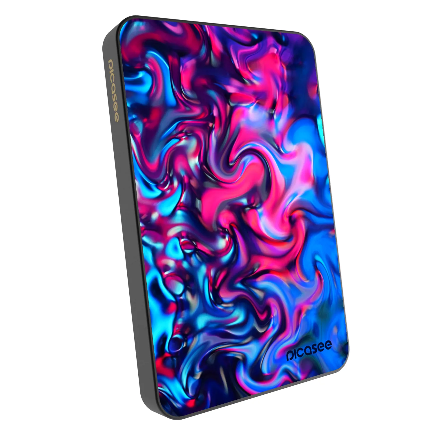 Picasee Powerbank mit MagSafe 5 000 mAh Grau - Redlight