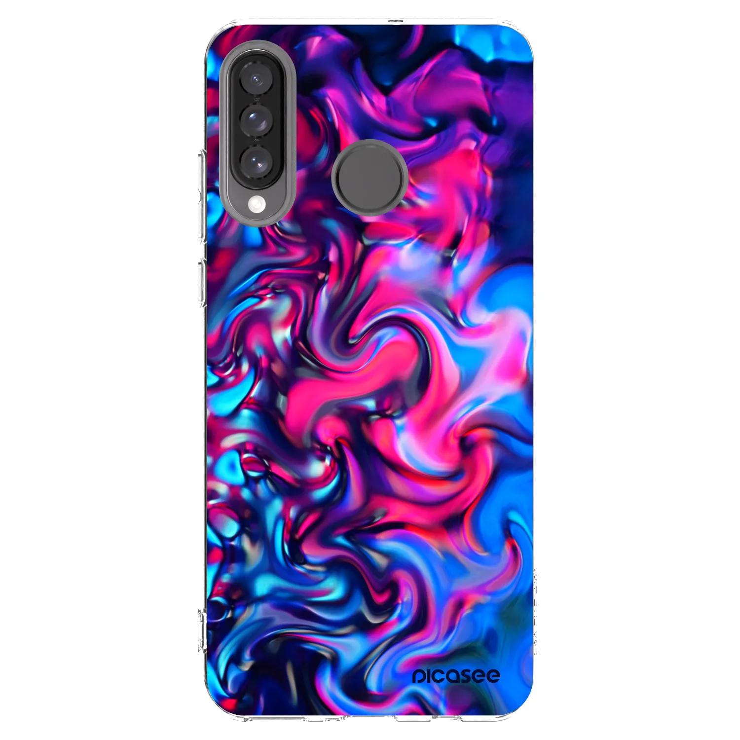 Picasee Huawei P30 Lite Hülle - Transparentes Silikon - Redlight