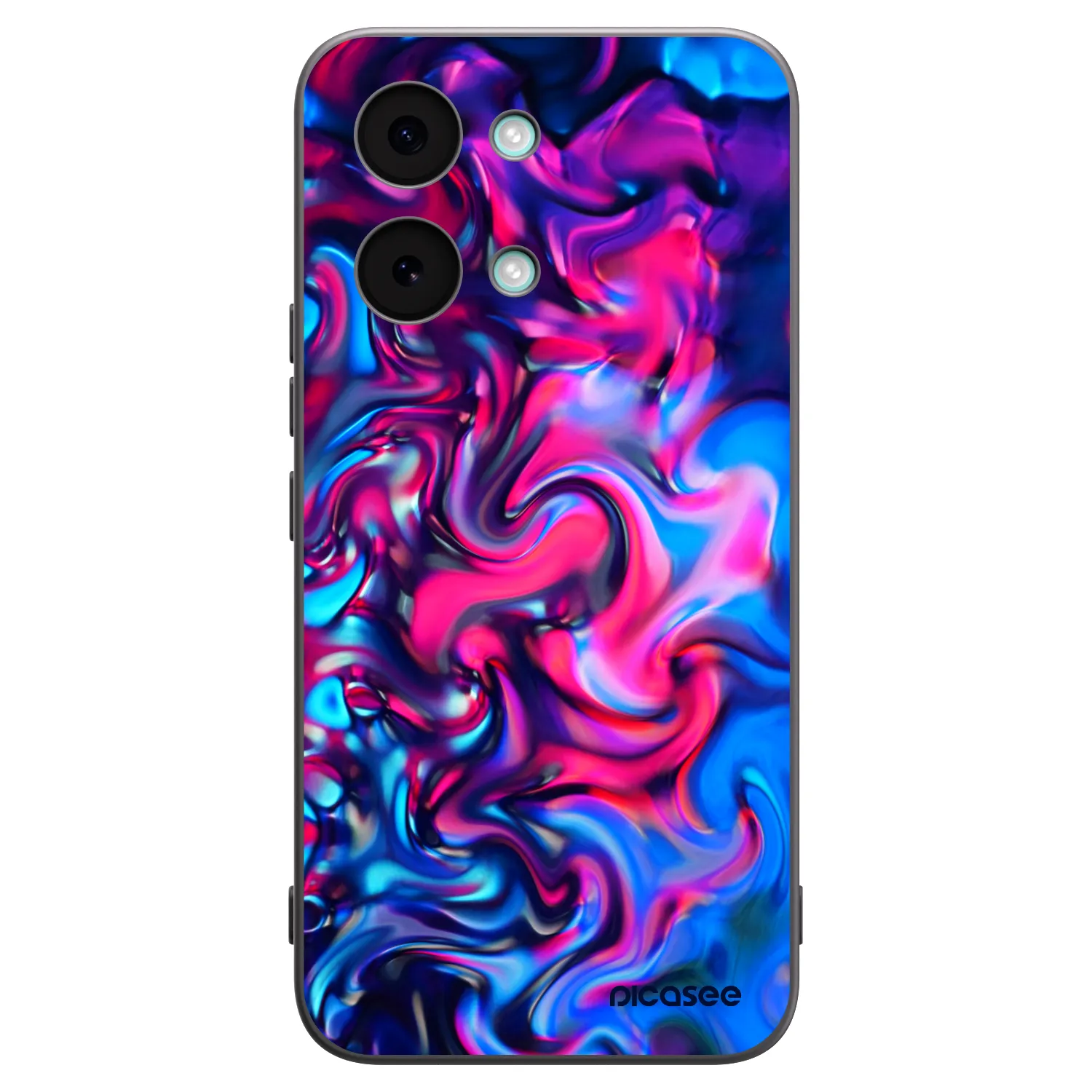 Picasee Xiaomi Poco X8 Pro Max Hülle - Schwarzes Silikon - Redlight