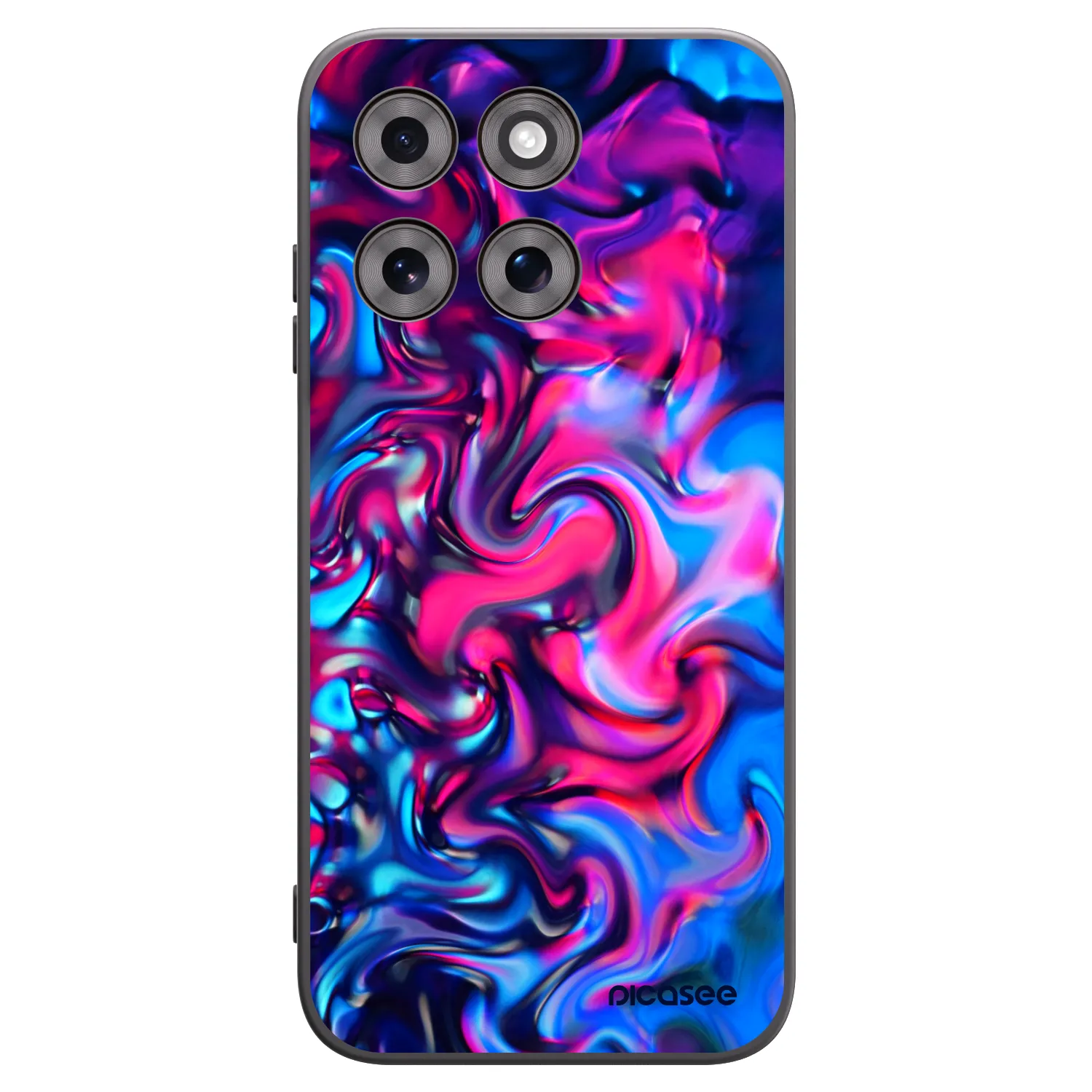 Picasee Motorola Moto G77 Hülle - Schwarzes Silikon - Redlight