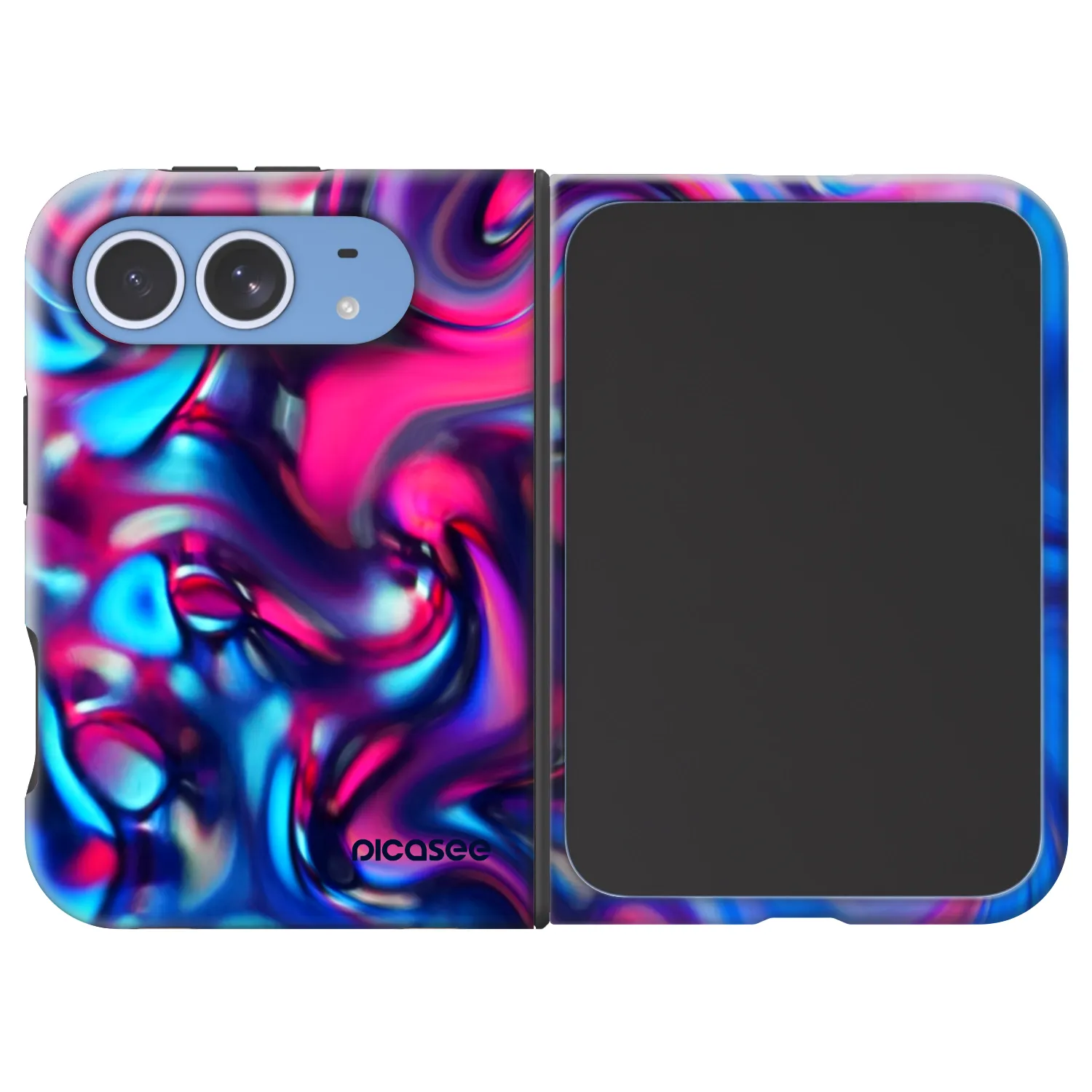 Picasee Fashion Case MagSafe für Apple iPhone Duo - Redlight