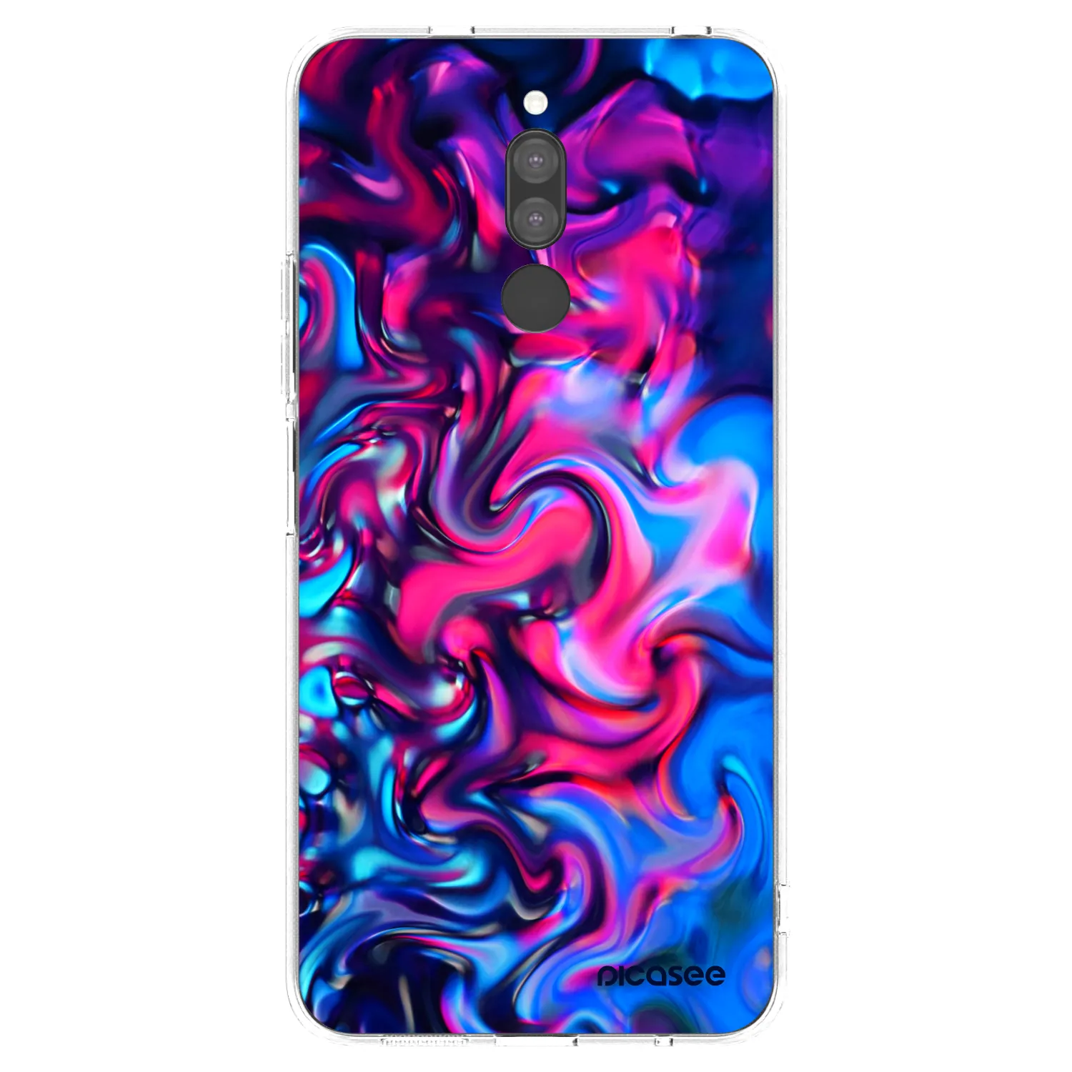 Picasee Xiaomi Redmi 8 Hülle - Transparentes Silikon - Redlight