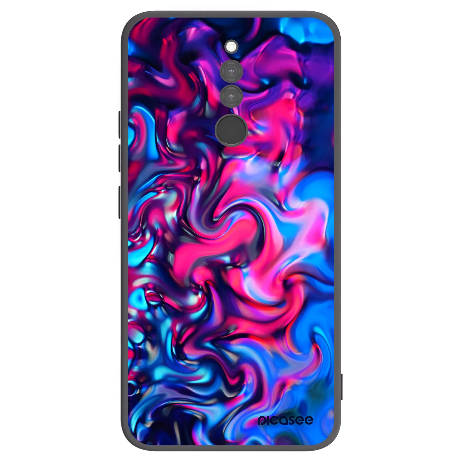 Picasee Xiaomi Redmi 8 Hülle - Schwarzes Silikon - Redlight