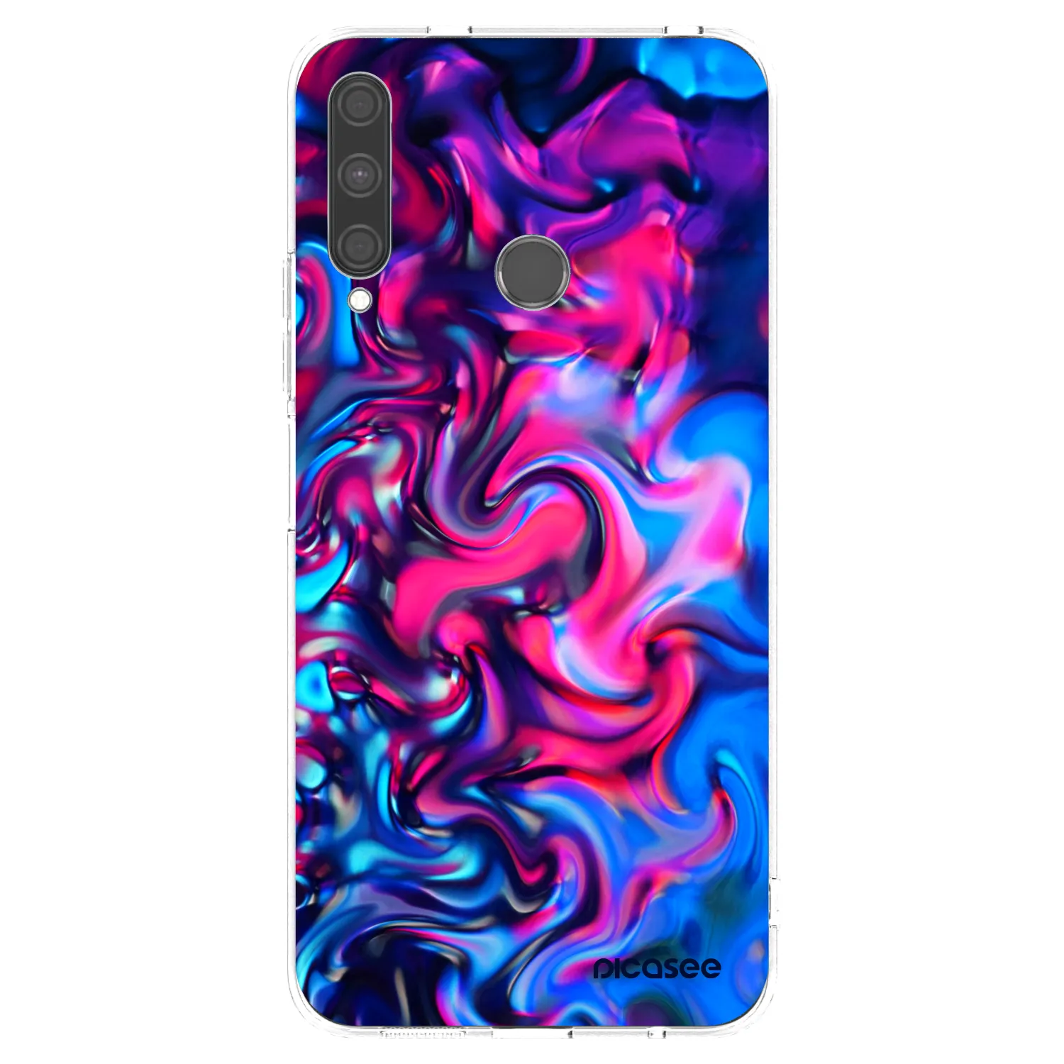 Picasee Huawei P40 Lite E Hülle - Transparentes Silikon - Redlight