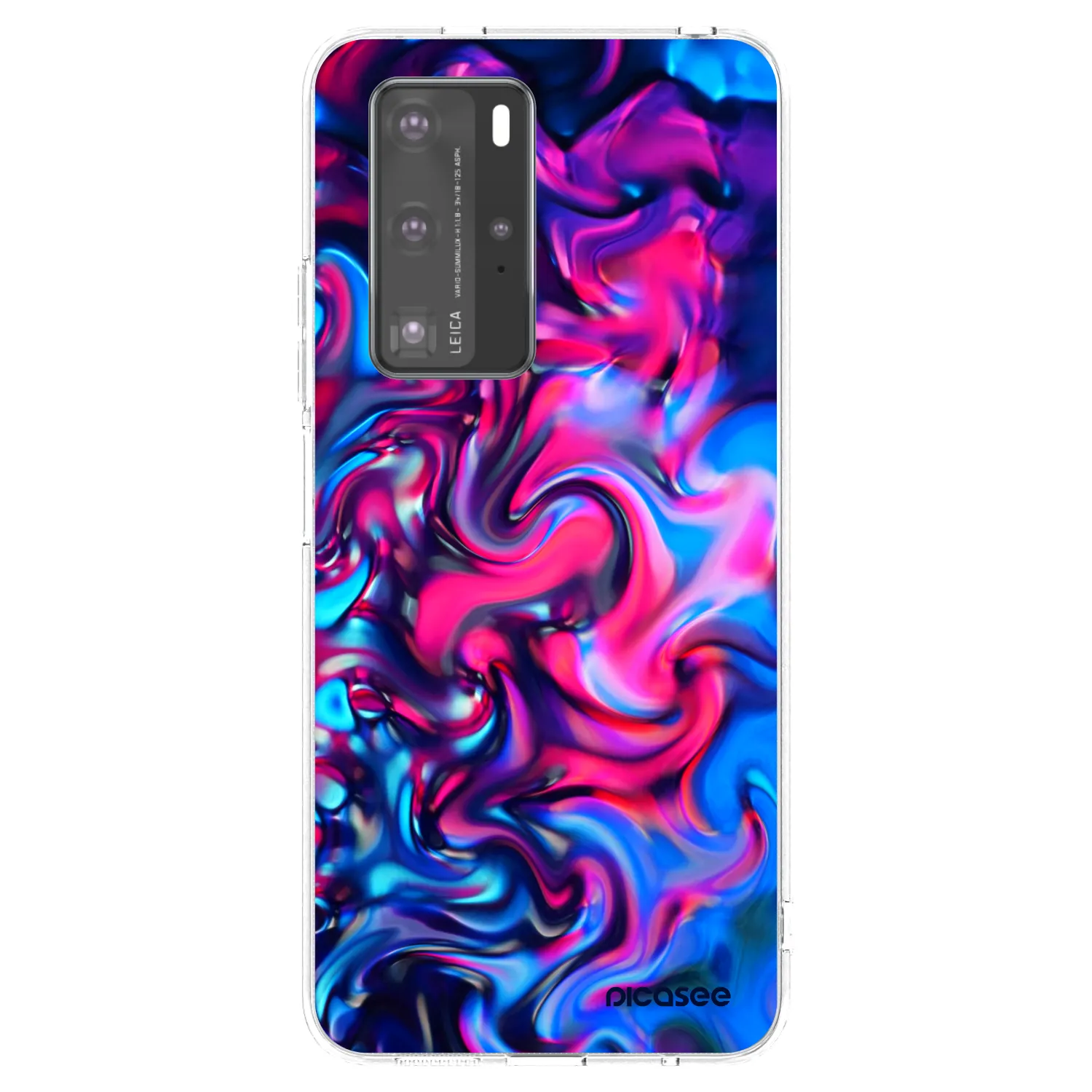 Picasee Huawei P40 Pro Hülle - Transparentes Silikon - Redlight