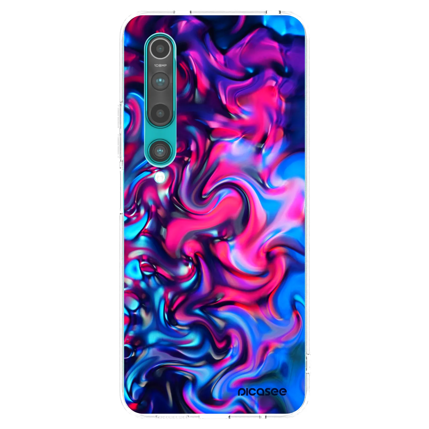Picasee Xiaomi Mi 10 Hülle - Transparentes Silikon - Redlight