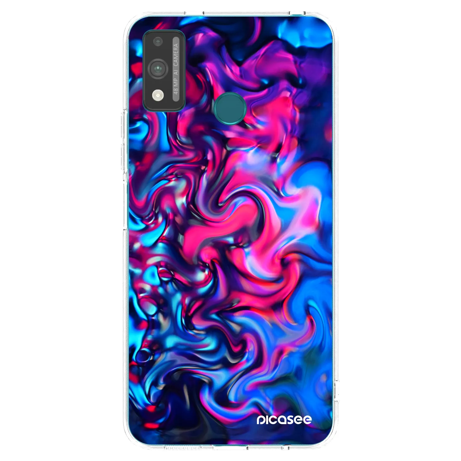 Picasee Honor 9X Lite Hülle - Transparentes Silikon - Redlight