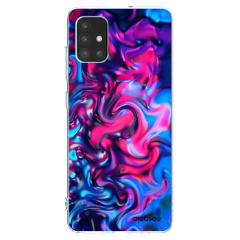 Picasee Samsung Galaxy M51 M515F Hülle - Transparentes Silikon - Redlight