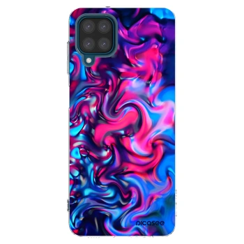 Picasee Samsung Galaxy A12 A125F Hülle - Transparentes Silikon - Redlight