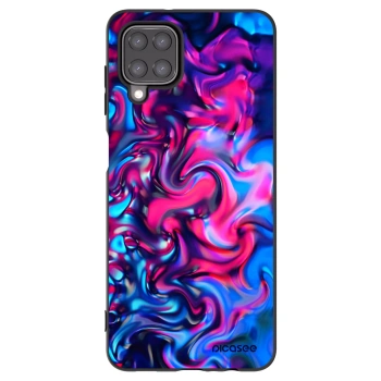 Picasee Samsung Galaxy A12 A125F Hülle - Schwarzes Silikon - Redlight