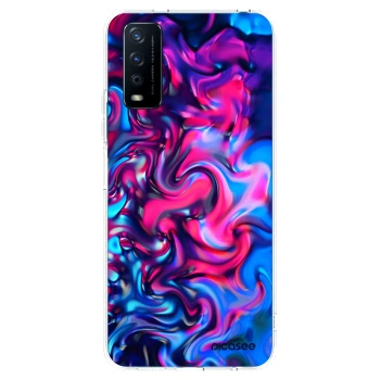 Picasee Vivo Y11s Hülle - Transparentes Silikon - Redlight