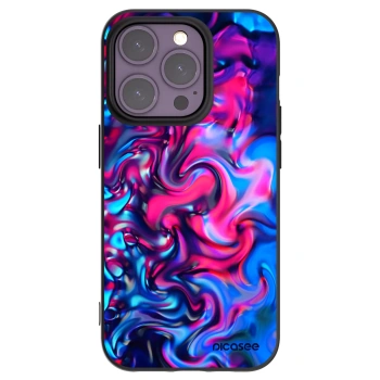 Picasee Apple iPhone 14 Pro Hülle - Schwarzes Silikon - Redlight