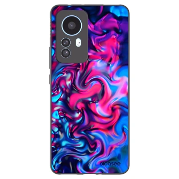 Picasee Xiaomi 12T Hülle - Schwarzes Silikon - Redlight