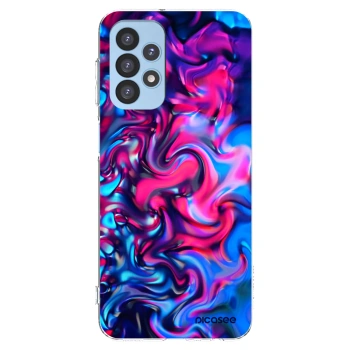 Picasee Samsung Galaxy A23 A235F 4G Hülle - Transparentes Silikon - Redlight