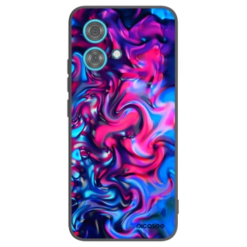 Picasee Motorola Edge 40 Neo Hülle - Schwarzes Silikon - Redlight