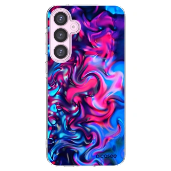 Picasee Samsung Galaxy A55 5G A556B Hülle - Transparentes Silikon - Redlight