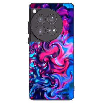 Picasee OnePlus 12 5G Hülle - Schwarzes Silikon - Redlight